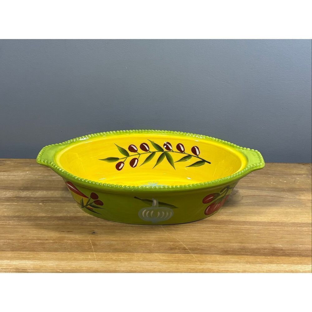 Temp-tations by Tara "Cucina" ceramic casserole or baking dish 2.0 QT
